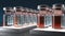covid 19 vaccine bottles on abstract background 2