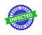 COVID-2020 INFECTED Bicolor Clean Rosette Template for Stamp Seals