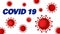 Covid19 Coronavirus alert design for world community