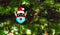 Covid19 pandemic Christmas tree decoration