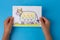 Cow craft from paper , DIY , Kindergarten and school creativity ideas