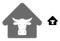 Cow Farm Halftone Dotted Icon