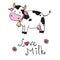 Cow. i love milk