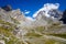 Cow lake, Lac des Vaches, in Vanoise national Park, France