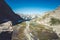 Cow lake, Lac des Vaches, in Vanoise national Park, France