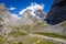 Cow lake, Lac des Vaches, in Vanoise national Park, France