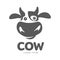 cow logo template