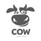 cow logo template