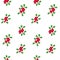 Cowberry seamless pattern