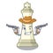 Cowboy chess king isolated in the character