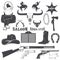 Cowboy design elements