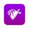 Cowboy neckerchief icon digital purple