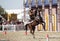 Cowboy show, Muharraq horse riding school, Bahrain