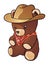 Cowboy Teddy Bear