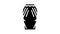 cowl skirt glyph icon animation