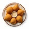 Coxinha: A Delicious Brazilian Street Food. AI Generative.