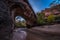 Coyote Natural Bridge Escalante Utah USA Fall Colors