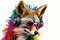 Coyote Smilecore Full Shot Punk Colorful Chromies.