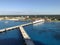 Cozumel, Mexico - 11/27/17 - Cruise ship passengers walking down the dock returning to their cruise ship