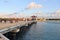 Cozumel, Mexico - 3/16/18 - Cruise ship passengers walking down the dock returning to their cruise ship