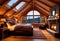 Cozy Cabin Bedroom Retreat with Breathtaking Views