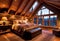 Cozy Cabin Bedroom Retreat with Breathtaking Views