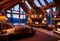 Cozy Cabin Bedroom Retreat with Breathtaking Views