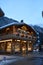 Cozy corners in Chamonix Mont Blanc, France.