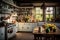 Cozy farmhouse style kitchen interior