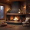 cozy fire place