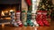 cozy holiday socks