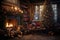 cozy interior Christmas design