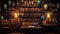 A cozy library with \\\'Bookish Birthday Wishes\\\'