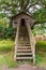 Cozy little playhouse in a tree