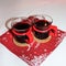 Cozy lucia coffee with red wine mulled wine