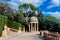 Cozy Mediterranean neoclassical style garden, with a romantic air