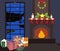 Cozy New Year Christmas interior concept.