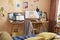 Cozy teenagers room with computer equipment