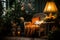 Cozy Traditional Interior Design with Bright Lighting