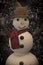Cozy Vintage Snowman