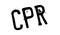 CPR rubber stamp