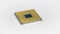 CPU. Modern high-performance processor on a white background. Such an element can do many calculations per second.