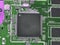 Cpu processor of tablet microchip of motherboard