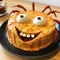 Crab Cake With Eyes: A Playful And Delicious Flan Face Cake