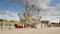 A Crab Cutter, a fishing boat for shrimp and crab, in the harbour of Greetsiel, a small picturesque fishing town in