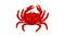 Crab icon animation