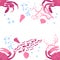 Crab marine life, fish, animals bright seamless patterns. sea travel, snorkeling with animals, tropical fish.