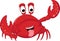 Crabs cartoon for you design