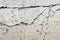 Crack concrete