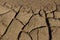 Crack river sand background texture
